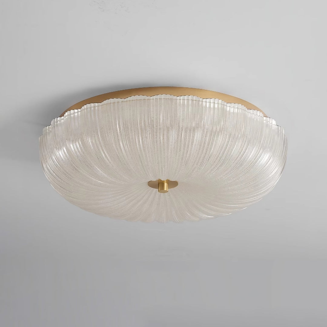 Frosted Glass Ceiling Light 15.7 in Warm Neutral Cool Indoor Lighting Modern Fixture | Kalsten
