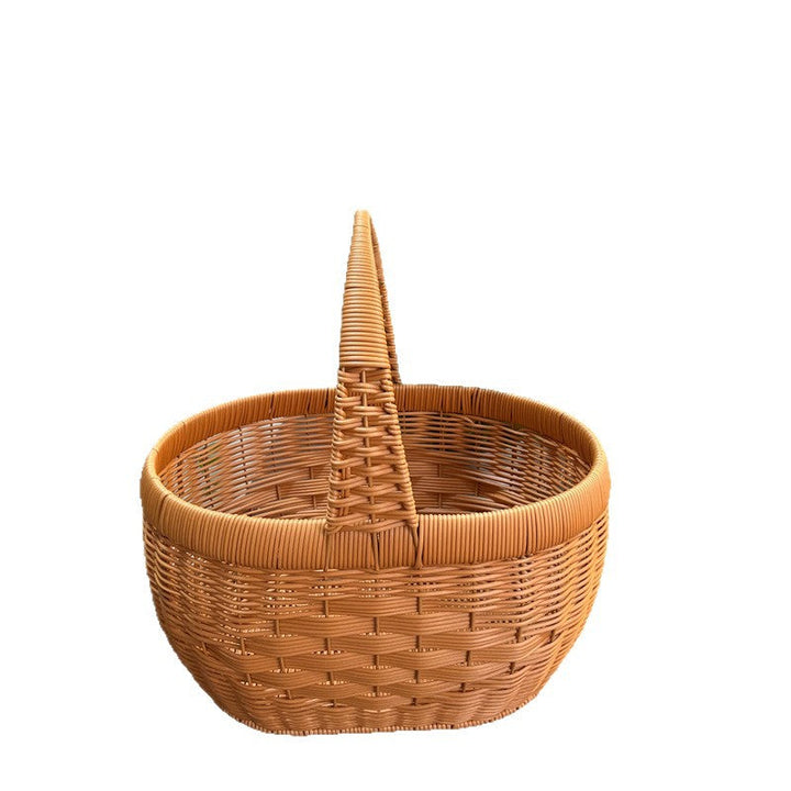 Ladies Handmade Basket with Elegant Handle Kalsten