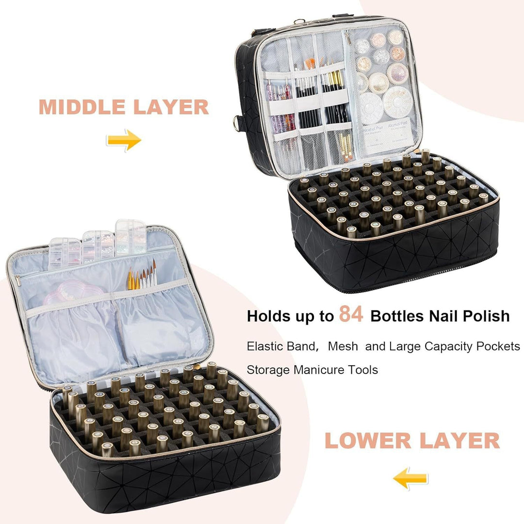 Cosmetic organizer with multiple modular compartments Kalsten