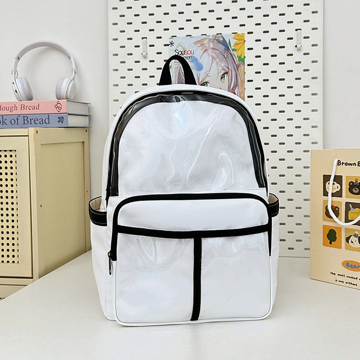 Contemporary Clear School Backpack
