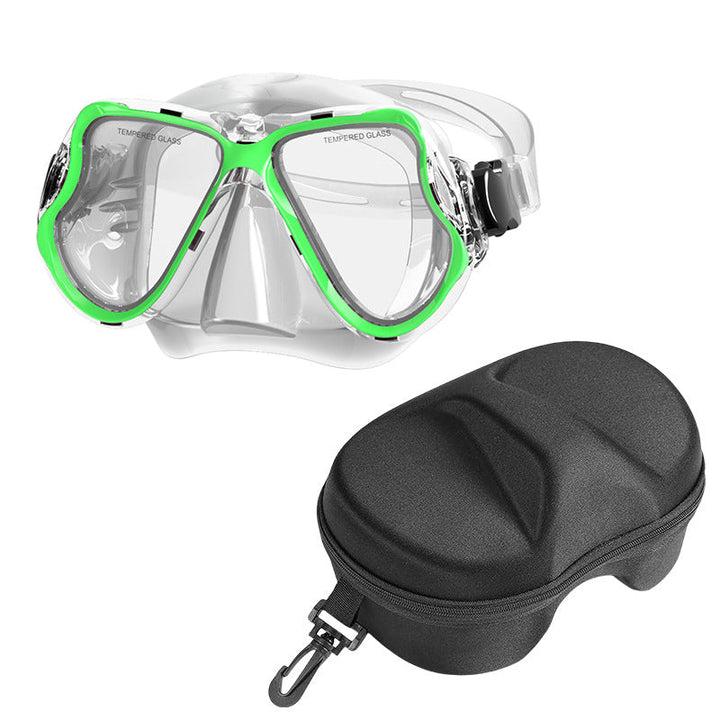 Diving mask with wide field of vision and comfortable wearing comfort Kalsten