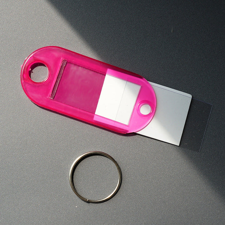 Unisex Label Tag with Clear View Window Kalsten