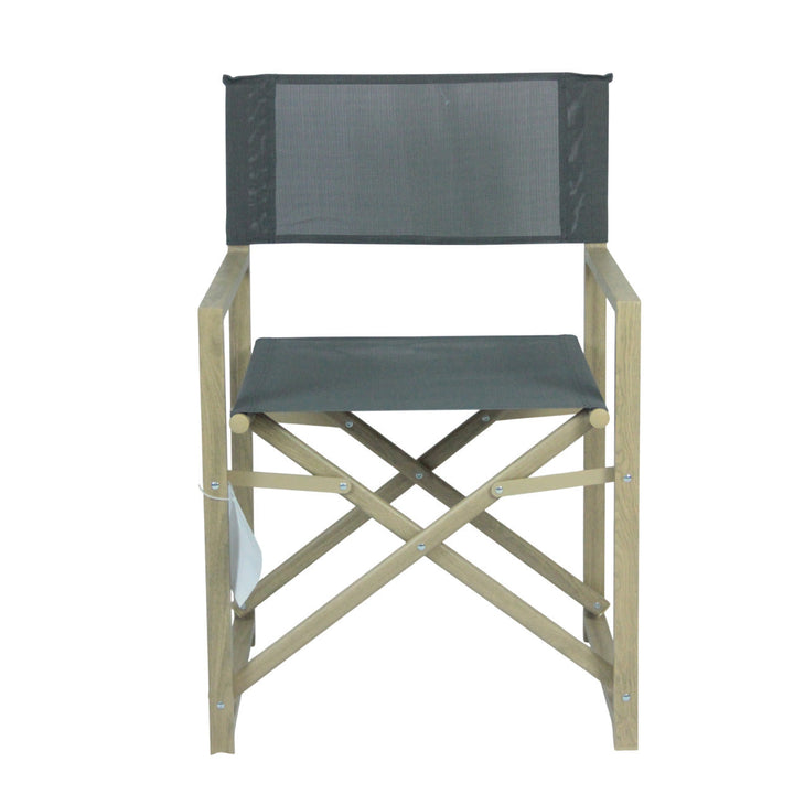 Folding chair with backrest made of high-quality wood Kalsten