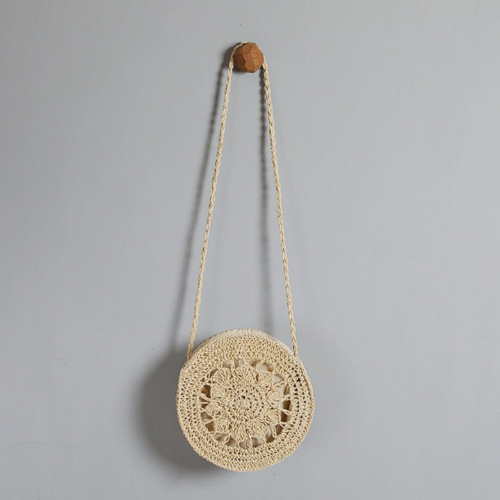 Round Macrame Crossbody Bag Kalsten