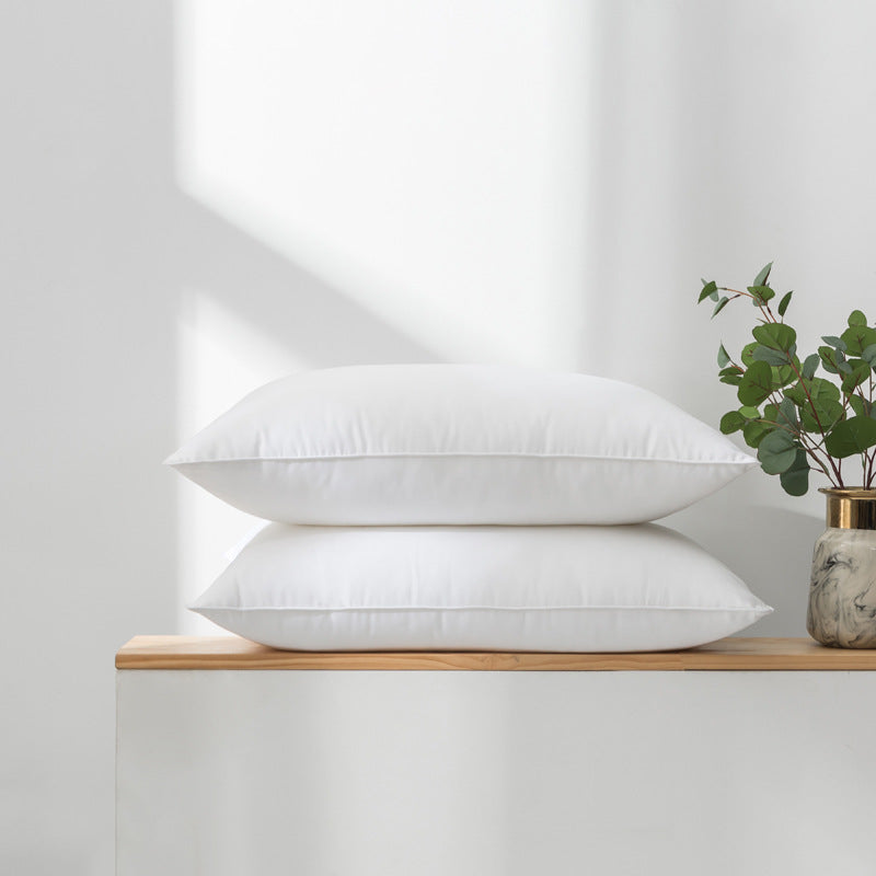 Luxury Hotel-Grade Gusseted Hypoallergenic Pillow With Plush Down Alternative Filling And Breathable Cotton Cover