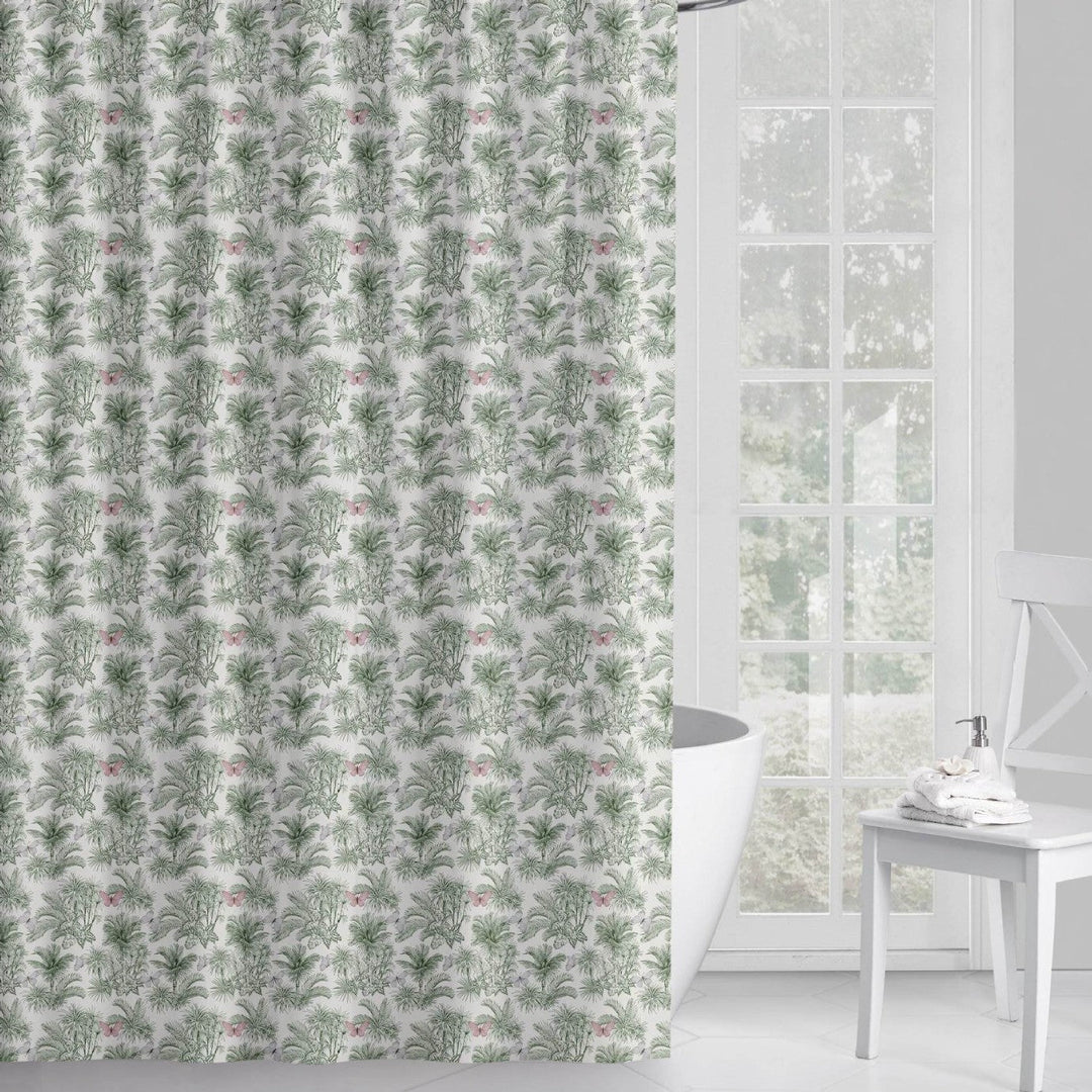 Floral Patterned Shower Curtain Kalsten