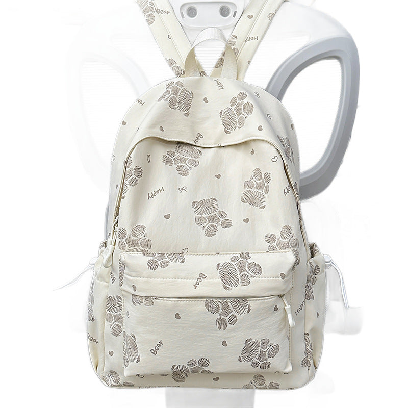 Backpack with Cute Paw Designs and Ergonomic Shoulder Straps Kalsten