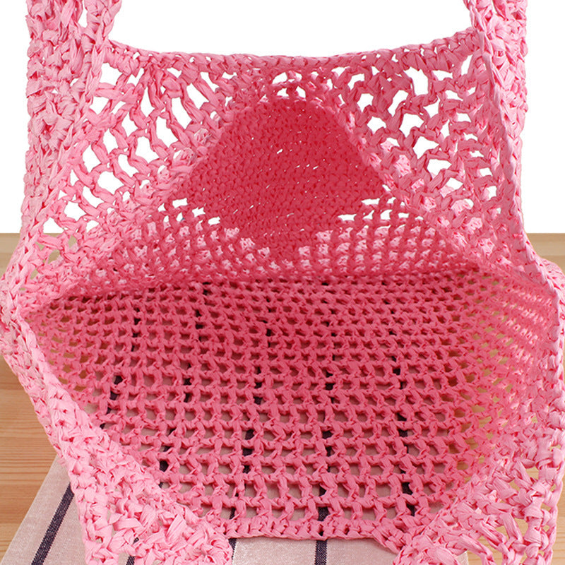 Spacious mesh tote with practical handles Kalsten