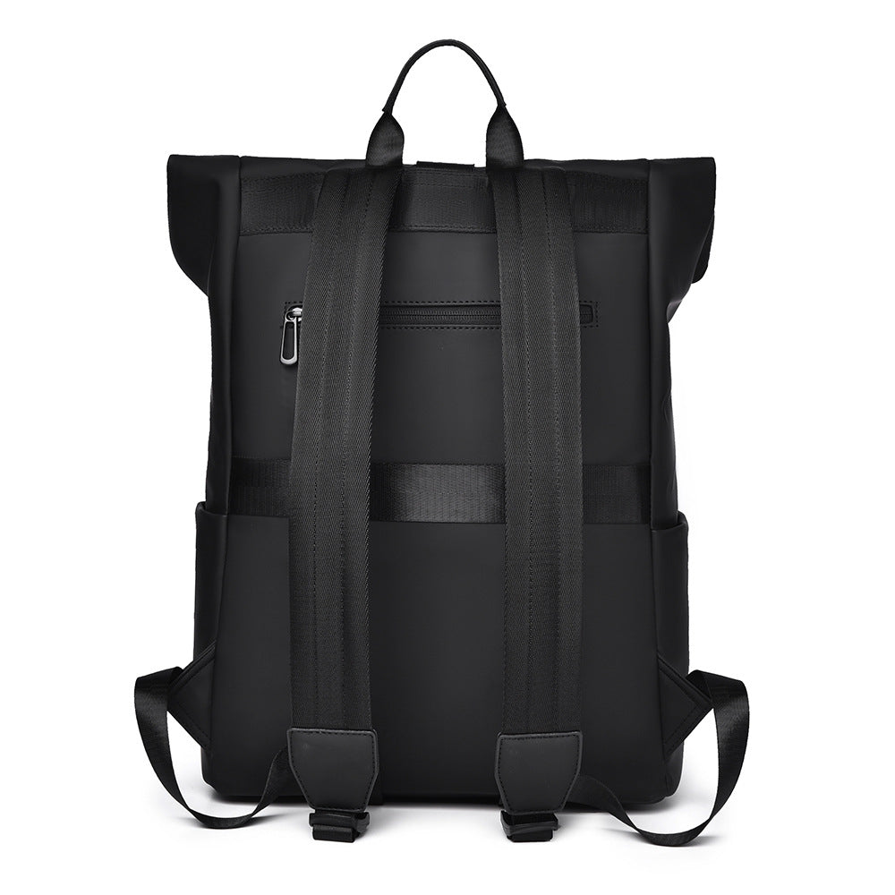 Modern Waterproof Roll-Top Backpack Kalsten