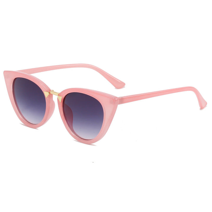 Ladies Cat-Eye Sunglasses with Elegant Golden Detail Kalsten