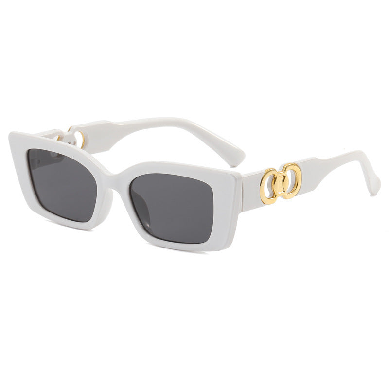Women's Rectangular Designer Sunglasses with Luxurious Accents Kalsten
