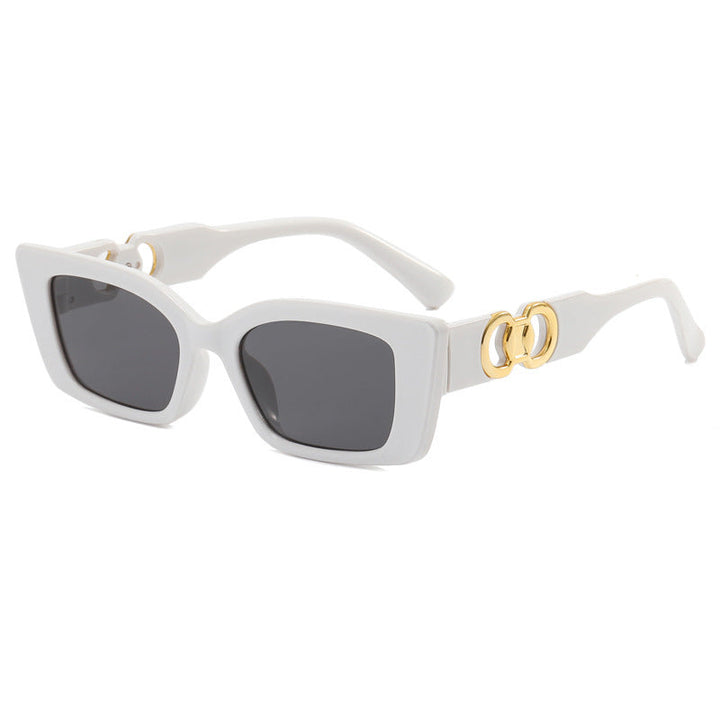 Women's Rectangular Designer Sunglasses with Luxurious Accents Kalsten