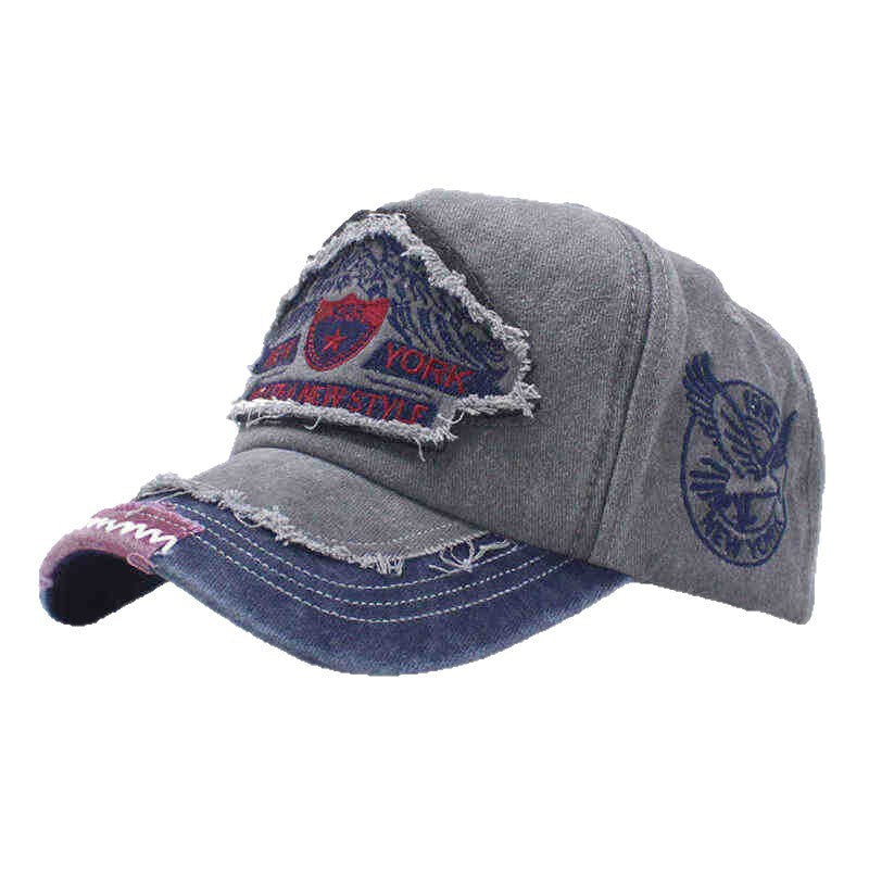 Men's Distressed Denim Cap Kalsten