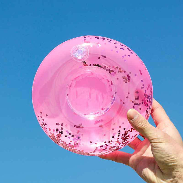 Ladies Inflatable Swimming Ring with Floral Design Kalsten