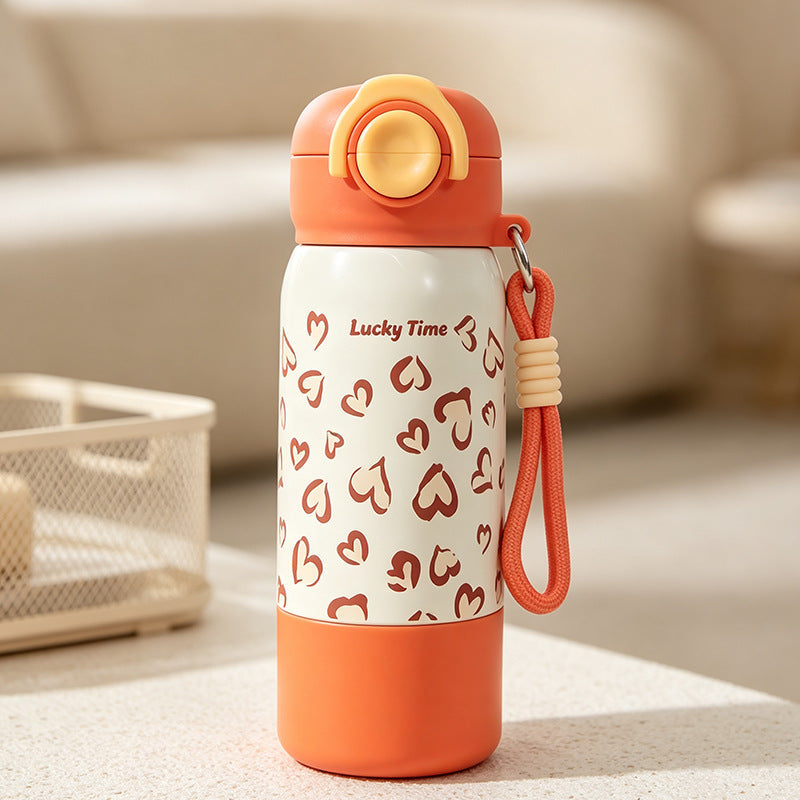 Women's insulated bottle with sweet heart design Kalsten