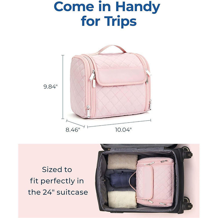 Cosmetic storage bag with removable hook Kalsten