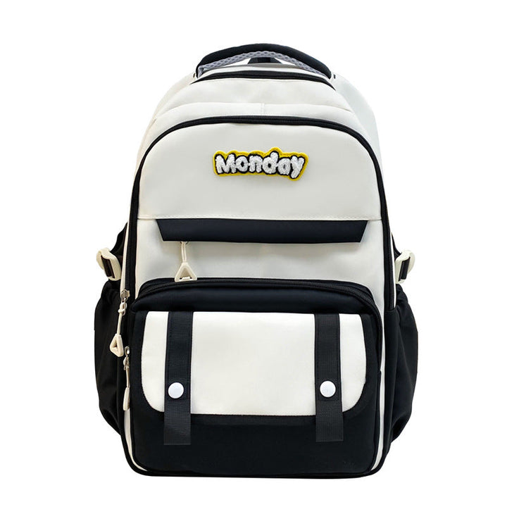 Cartoon Character Embroidered Backpack