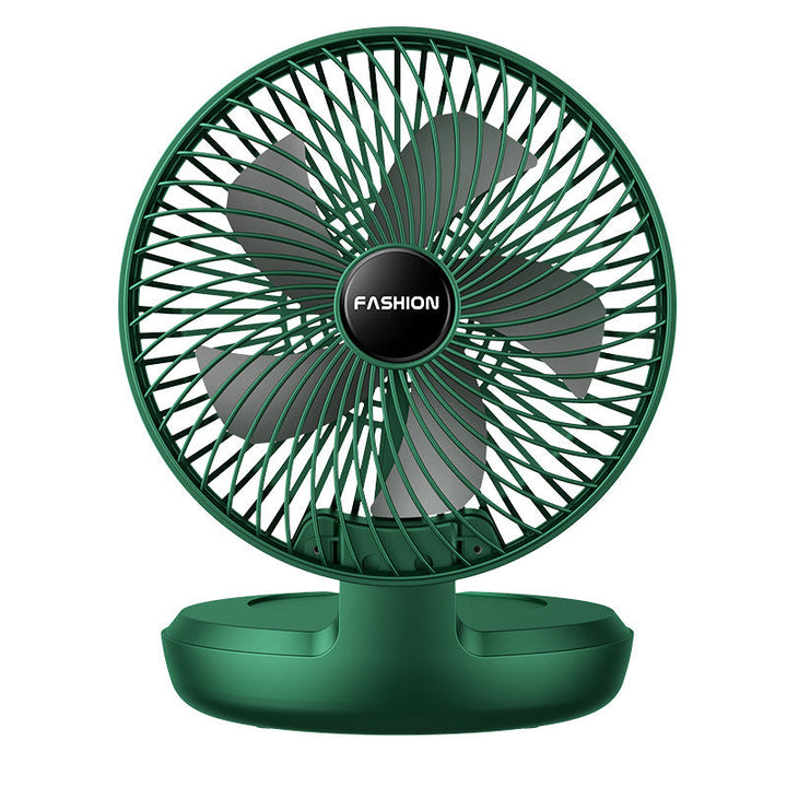 Ladies Portable Table Fan with Flexible Tilt and Rotation Function Kalsten