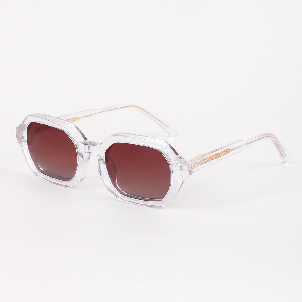 Ladies stylish sunglasses with high-quality octagonal frame Kalsten