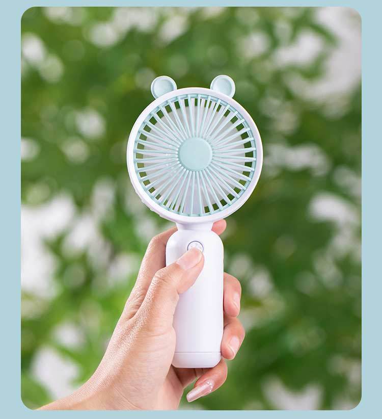 Ladies Portable Mini Hand Fan with Cute Design Kalsten