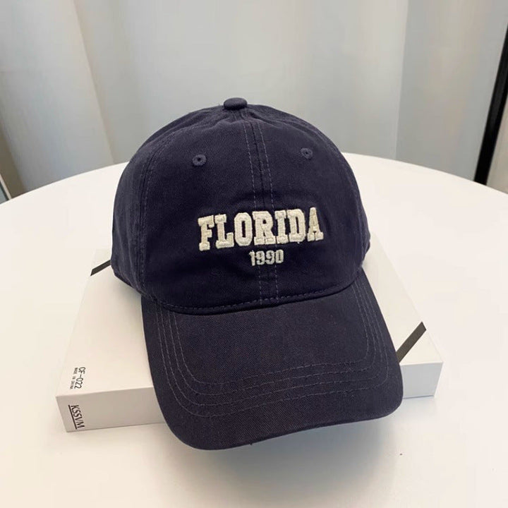 Men's Embroidered Cotton Adjustable Baseball Cap Kalsten