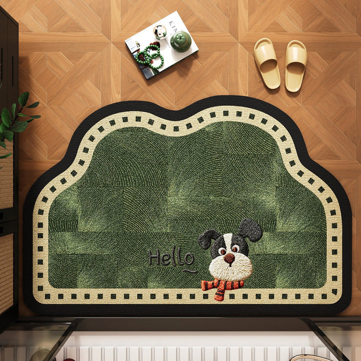 Charming Cat-Themed Door Mat Kalsten