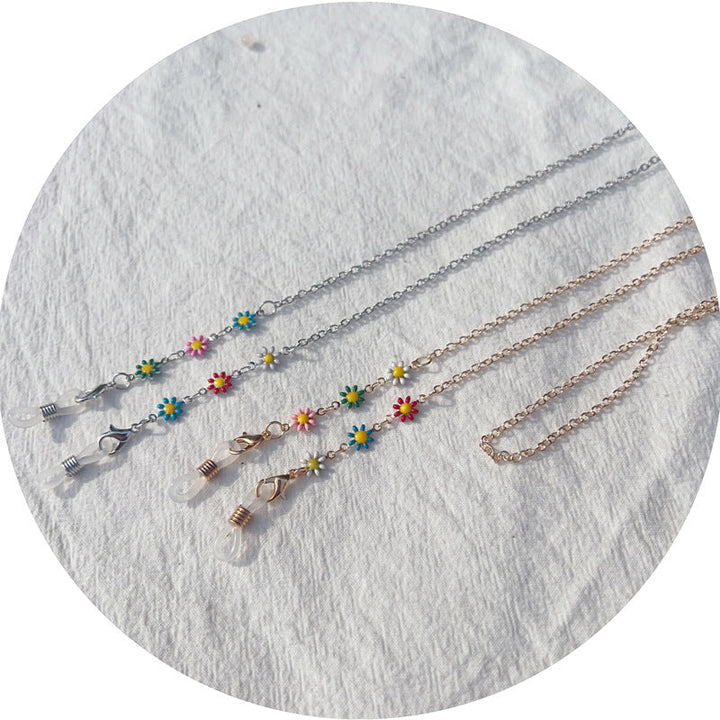 Floral-Accented Eyewear Chain Kalsten