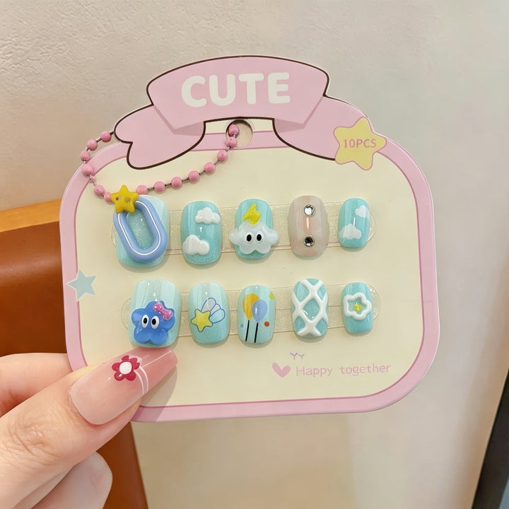 Artificial nails with sweet character design Kalsten