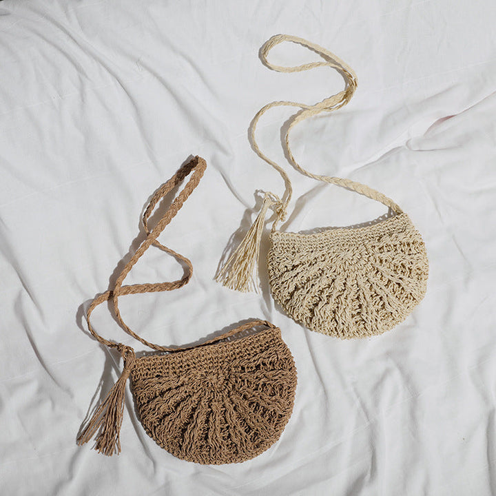 Boho-Inspired Handbag Made of Natural Material Kalsten