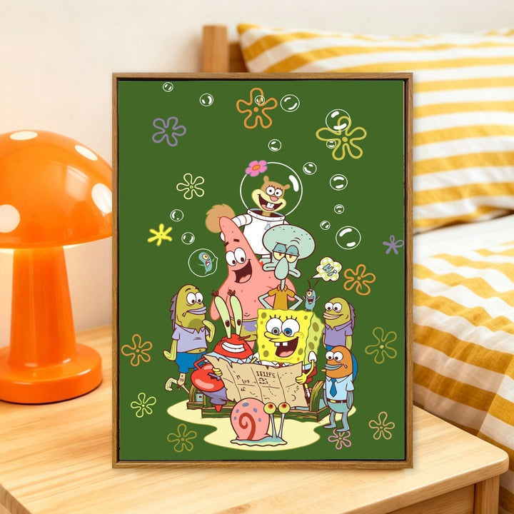 Cartoon Themed Art Print Kalsten