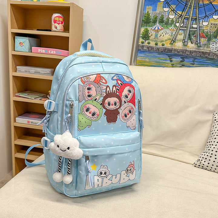 Children's Cute Character Design School Backpack