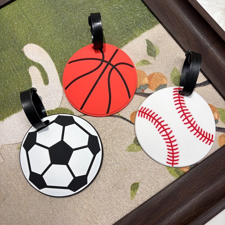 Basketball-Themed Luggage Tag Kalsten