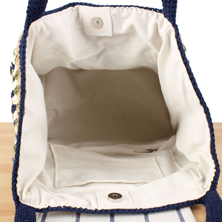 Crochet Tote Bag with Unique Pattern Kalsten
