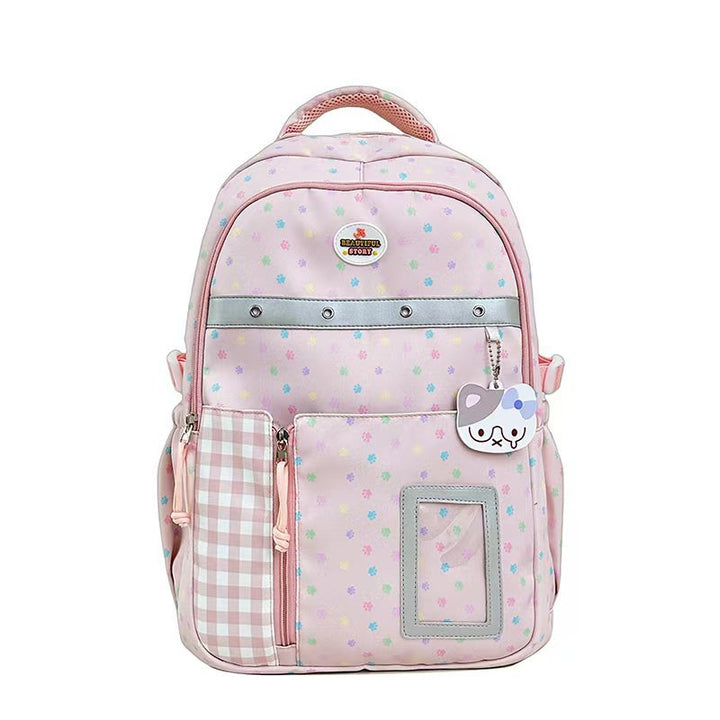 Multi-Pocket Patterned Backpack Kalsten