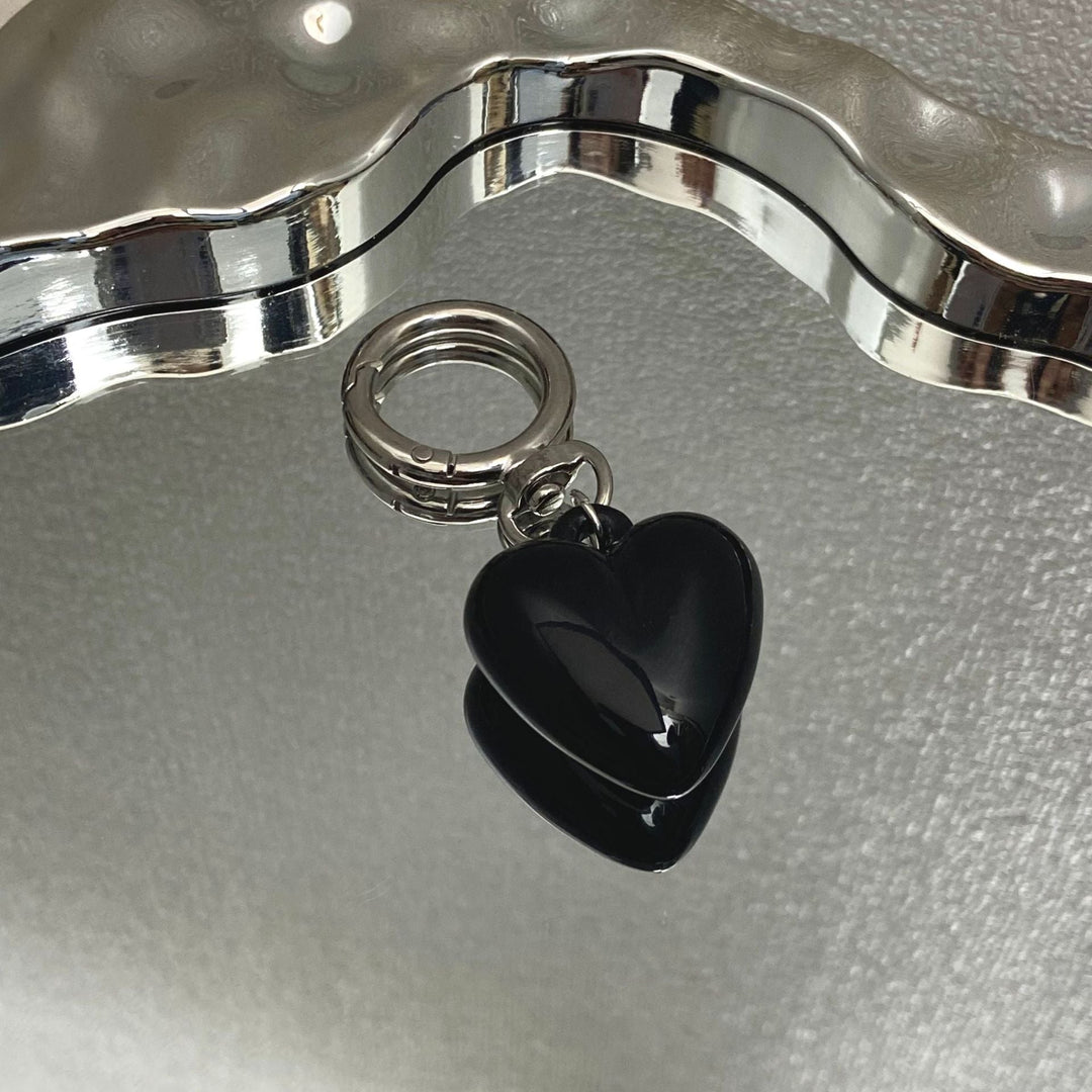 Heart-Shaped Charm Keychain Kalsten