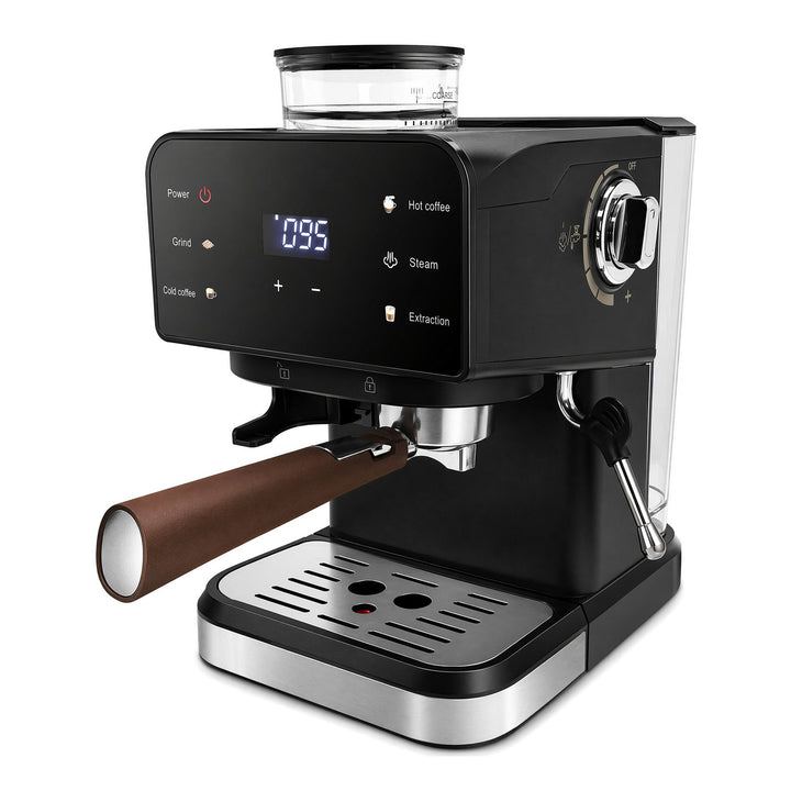 Espresso machine with integrated grinder and digital control Kalsten