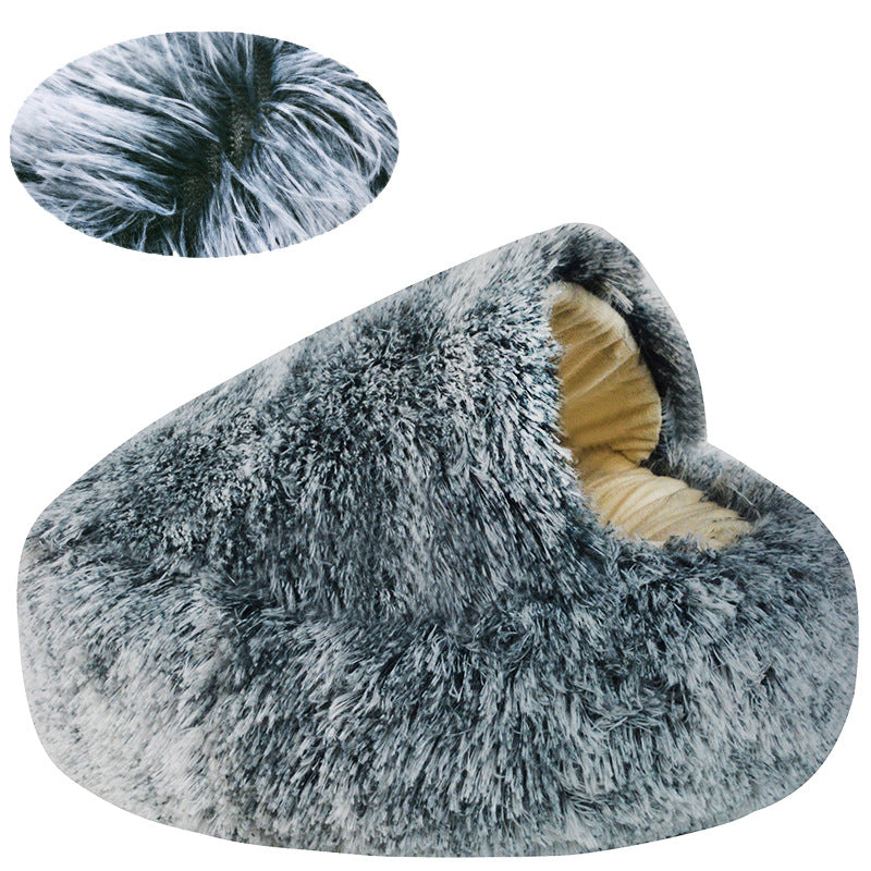 Cozy Plush Dog Bed