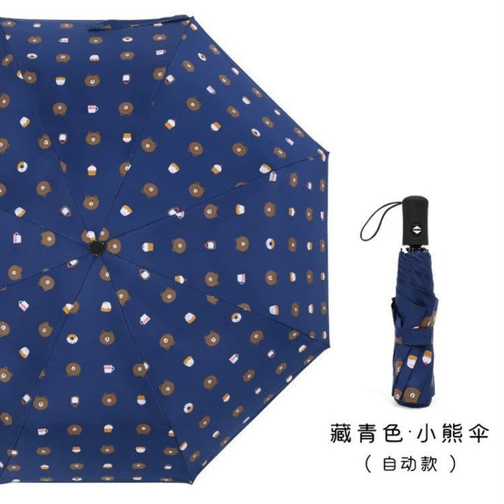 Women's creative folding umbrella with animal motif Kalsten