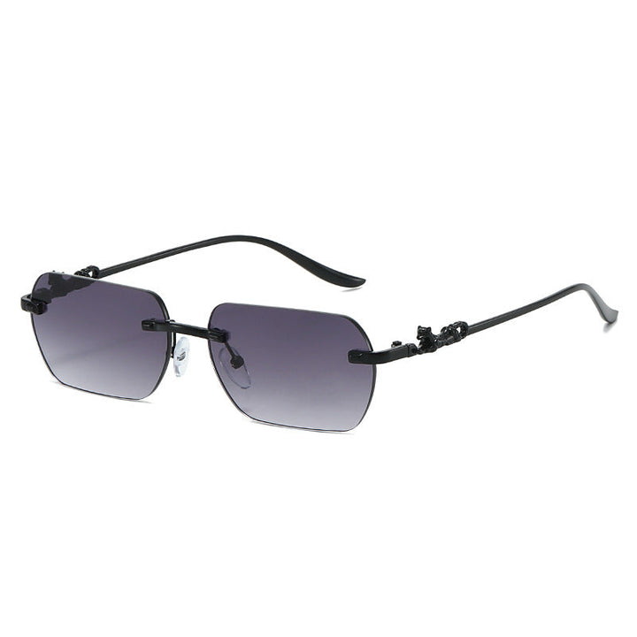 Ladies elegant half-rim glasses with decorative details Kalsten
