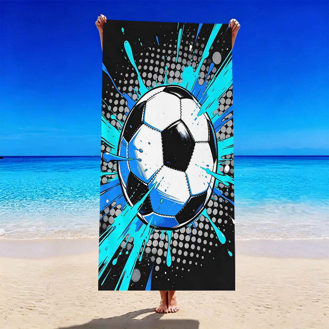 Football-themed beach towel Kalsten