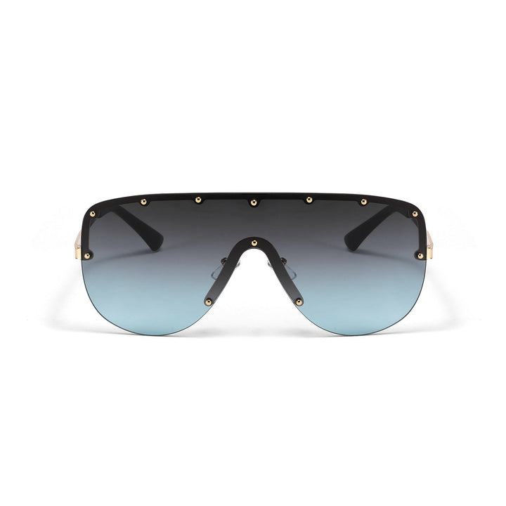 Women futuristic oversized sunglasses Kalsten