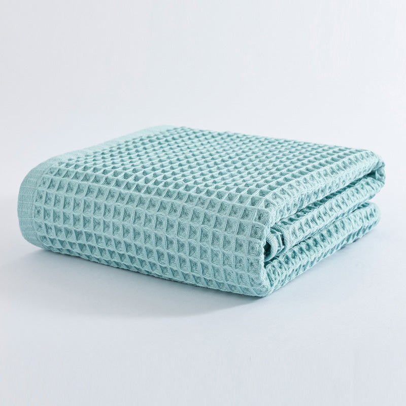 Women Waffle Fabric Bath Towel Kalsten