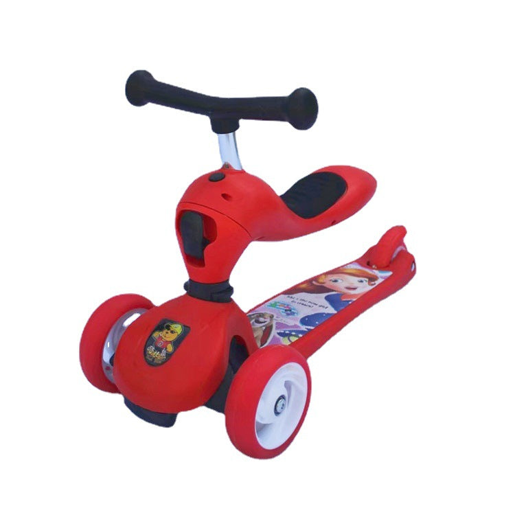 Innovative Lean-to-Steer Kick Scooter Kalsten