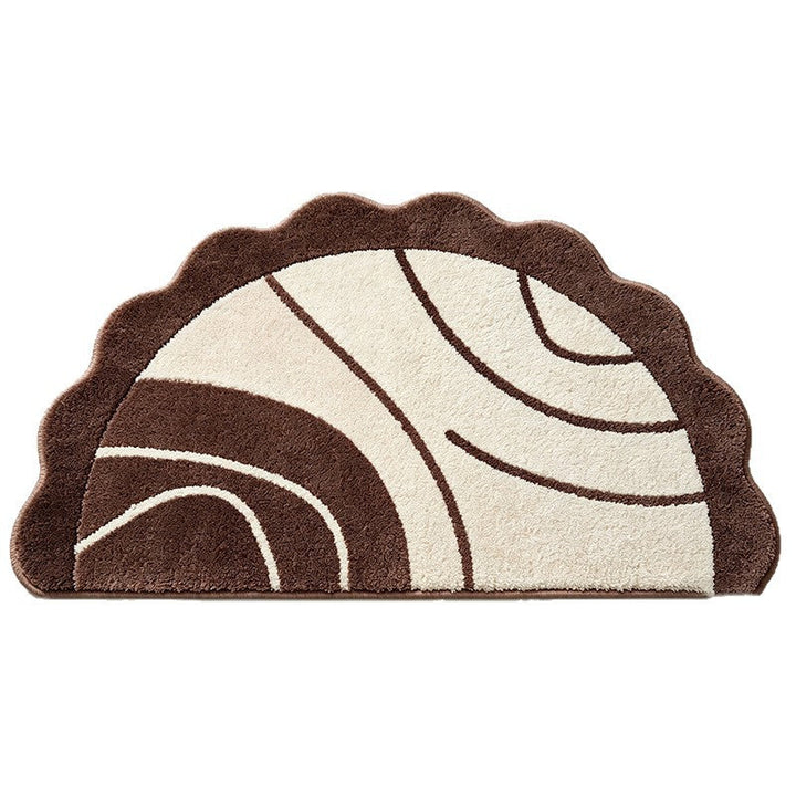 Decorative Swirl Bath Mat Kalsten