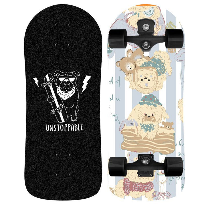 Unicorn-Themed Graphic Skateboard Kalsten