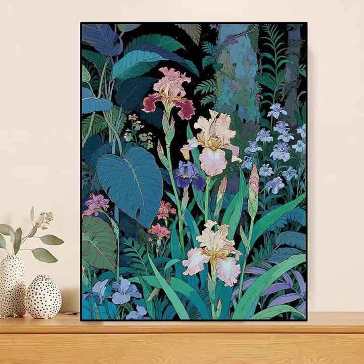 Floral-Themed Canvas Artwork Kalsten