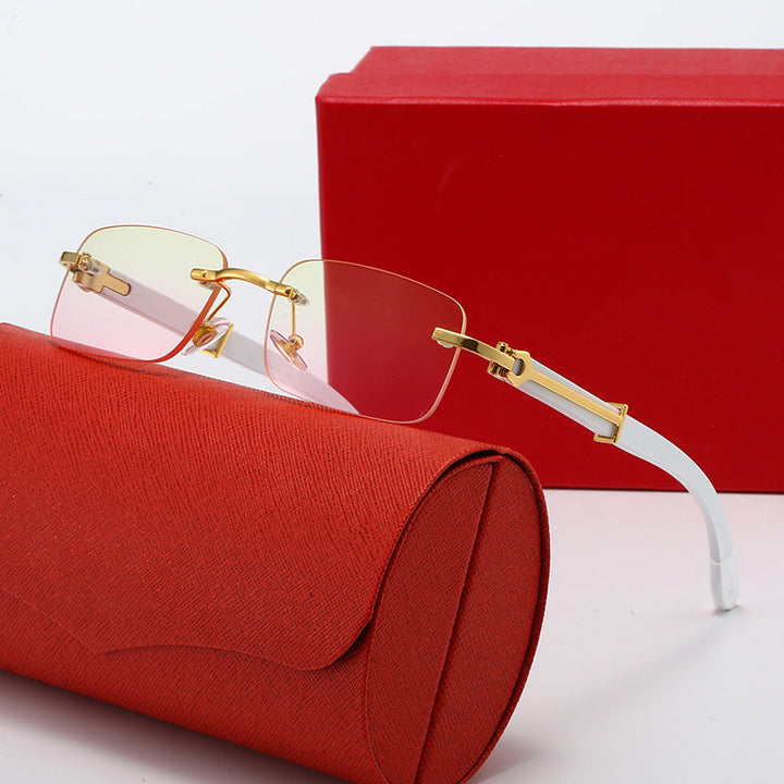 Women's fashionable sunglasses with elegant metal frame and polarized lenses Kalsten