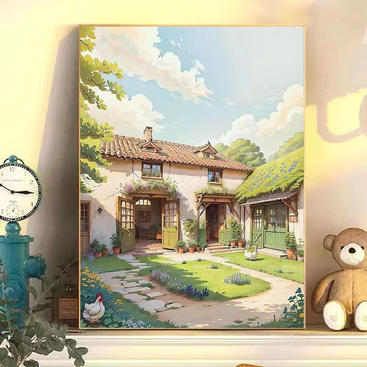 Serenity-Inspired Garden Scene Wall Art Kalsten