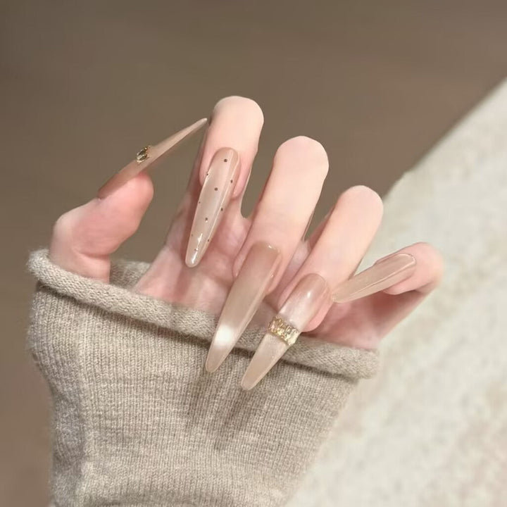 Premium Stiletto Press-On Nail Extensions Kalsten