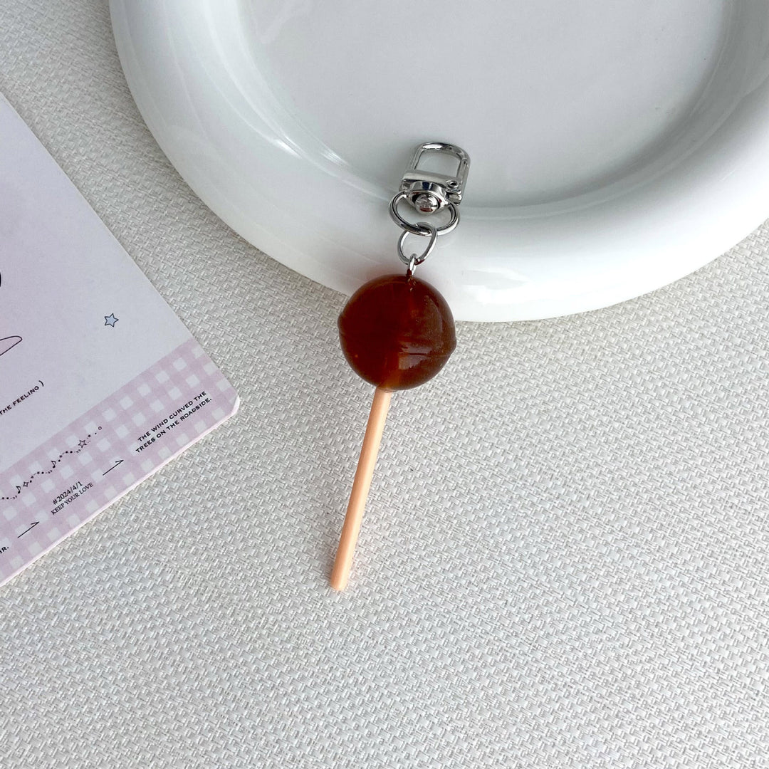 Lollipop-Inspired Charm Keychain Kalsten
